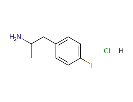 Molecular Structure of 64609-06-9 (4-fluoro-α-methylbenzeneethanamine  hydrochloride)