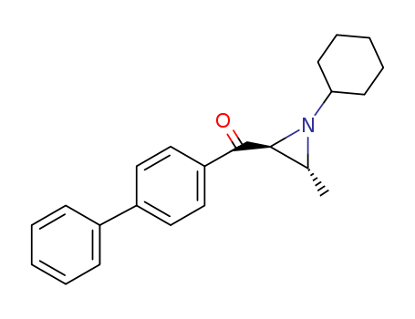 6372-59-4,biphenyl-4-yl(1-cyclohexyl-3-methylaziridin-2-yl)methanone,