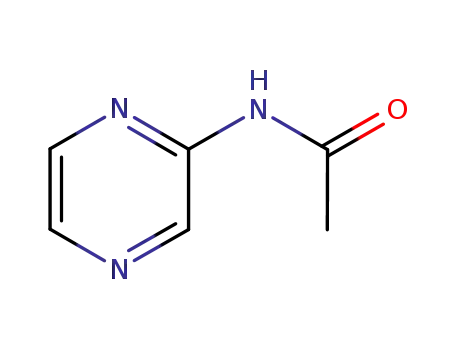 Molecular Structure of 21352-21-6 (N-(pyrazin-2-yl)acetamide)