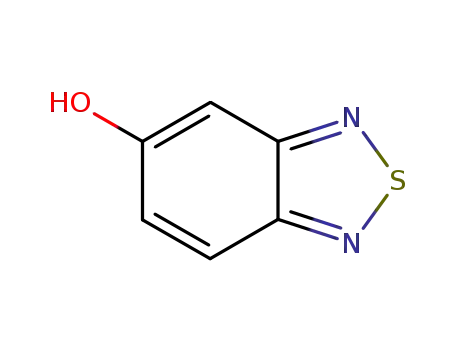 Molecular Structure of 768-10-5 (2,1,3-Benzothiadiazol-5-ol)