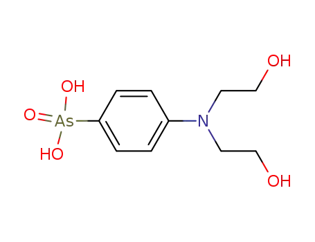 Molecular Structure of 5185-70-6 ([4-[Bis(2-hydroxyethyl)amino]phenyl]arsonic acid)