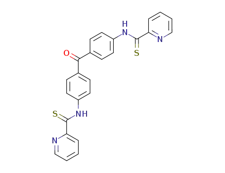 4,4'-bis-(2-pyridinethiocarboxamido)-benzophenone