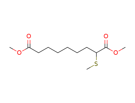 dimethyl 2-(methylthio)nonanedioate
