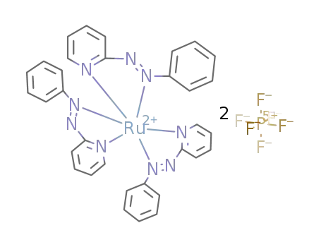Molecular Structure of 80697-53-6 (Ruthenium(2+), tris[2-(phenylazo)pyridine]-)