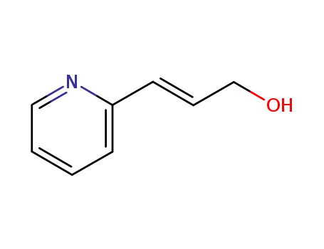 Molecular Structure of 113985-52-7 (2-Propen-1-ol,3-(2-pyridinyl)-,(E)-(9CI))