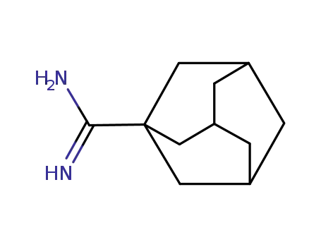 Molecular Structure of 173601-35-9 (ADAMANTANE-1-CARBOXAMIDINE)