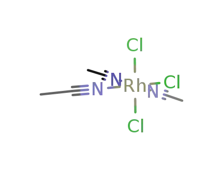Molecular Structure of 58166-91-9 (rhodium(3+) chloride - acetonitrile (1:3:3))
