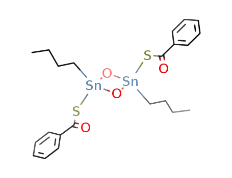 Molecular Structure of 869111-73-9 ([(butyl)Sn(O)(thiobenzoate)]2)