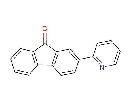 Molecular Structure of 809287-26-1 (9H-Fluoren-9-one, 2-(2-pyridinyl)-)