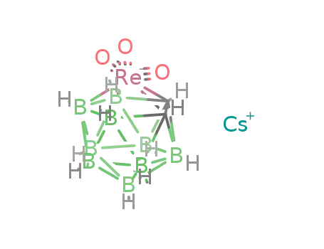 Molecular Structure of 58904-63-5 ([Cs][Re(CO)3(η(5)-7,8-C2B9H11)])