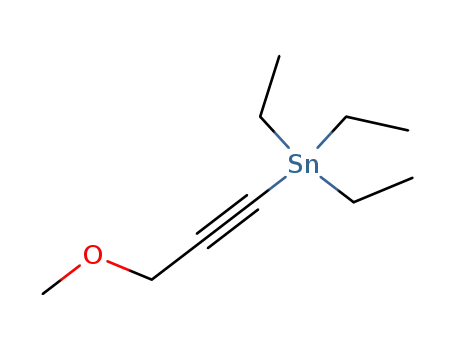 Molecular Structure of 867-01-6 (Stannane, triethyl(3-methoxy-1-propynyl)-)