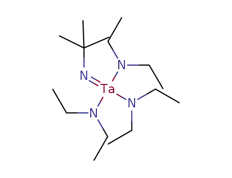 Molecular Structure of 169896-41-7 (TANTALUM TRIS(DIETHYLAMIDO)-TERT-BUTYLIMIDE)