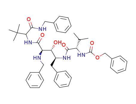 161510-52-7,benzyl [(2S)-1-{[(2S,3R,4R)-4-(benzylamino)-5-{[(2R)-1-(benzylamino)-3,3-dimethyl-1-oxobutan-2-yl]amino}-3-hydroxy-5-oxo-1-phenylpentan-2-yl]amino}-3-methyl-1-oxobutan-2-yl]carbamate (non-preferred name),