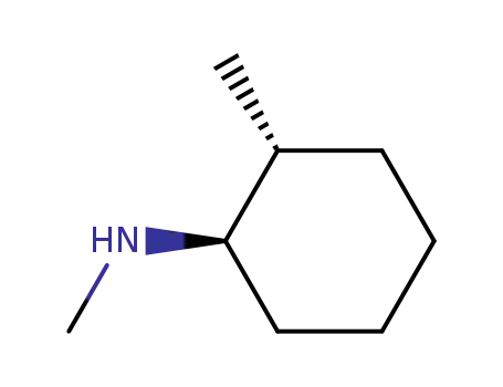 Molecular Structure of 2528-58-7 (Cyclohexanamine, N,2-dimethyl-, (1R,2R)-rel-)