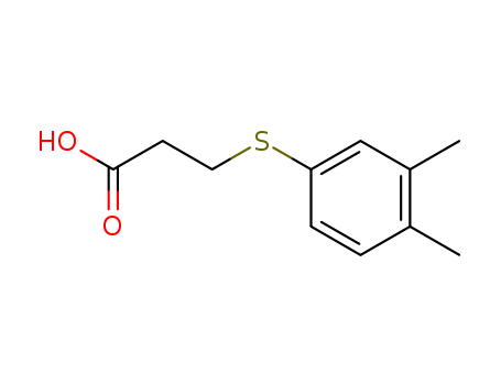 Propanoicacid, 3-[(3,4-dimethylphenyl)thio]-