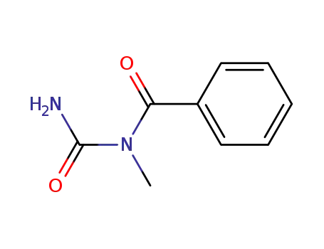 Molecular Structure of 89879-88-9 (Benzamide, N-(aminocarbonyl)-N-methyl-)