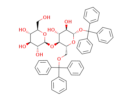 trityl 6-O-trityl-β-cellobioside