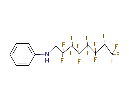 Molecular Structure of 3145-69-5 (N-(1H,1H-perfluorooctyl)aniline)
