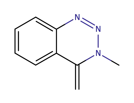 Molecular Structure of 59225-56-8 (1,2,3-Benzotriazine, 3,4-dihydro-3-methyl-4-methylene-)