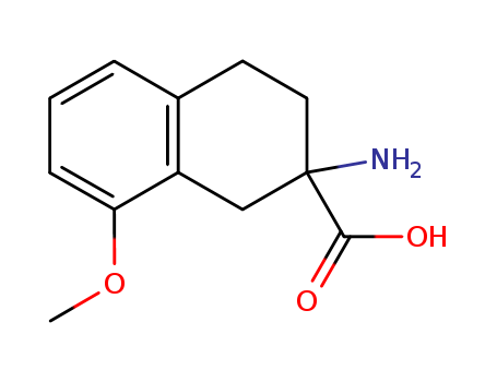 2-Amino-8-methoxy-1,2,3,4-tetrahydro-naphthalene-2-carboxylic acid