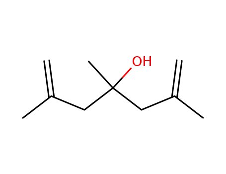 Molecular Structure of 79604-66-3 (2,4,6-Trimethyl-1,6-heptadien-4-ol)