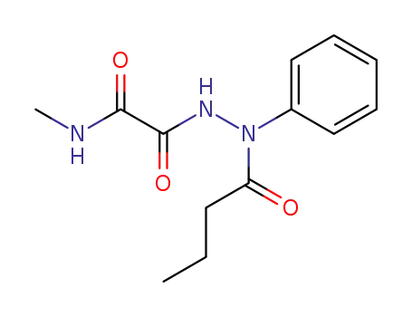 Butanoic acid, 2-[(methylamino)oxoacetyl]-1-phenylhydrazide