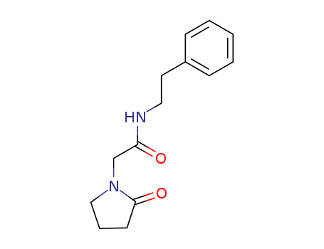 2-OXO-N-(2-PHENYLETHYL)-1-PYRROLIDINEACETAMIDE