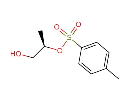 Molecular Structure of 69891-44-7 ((R)-(-)-2-(P-TOLUENESULFONATE)-1,2-PROPANOL)