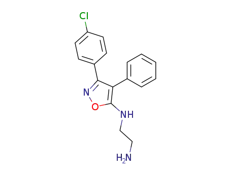 N<sup>1</sup>-[3-(4-Chloro-phenyl)-4-phenyl-isoxazol-5-yl]-ethane-1,2-diamine