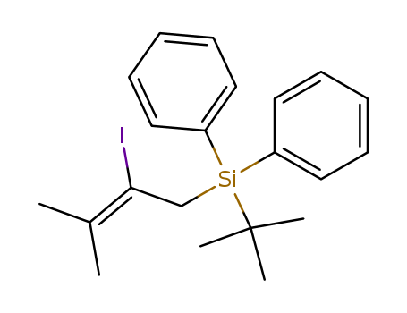 Silane, (1,1-dimethylethyl)(2-iodo-3-methyl-2-butenyl)diphenyl-