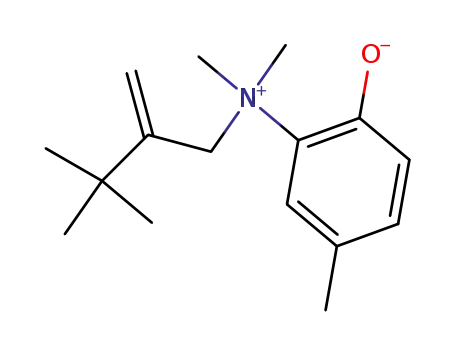 N-(2-t-butylallyl)-5,NN-trimethylanilinium-2-olate