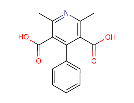 2,6-dimethyl-4-phenyl-pyridine-3,5-dicarboxylic acid cas  4446-60-0