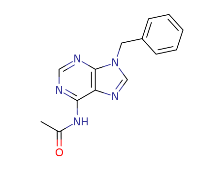 Acetamide,N-[9-(phenylmethyl)-9H-purin-6-yl]-