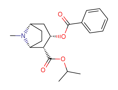 Molecular Structure of 137819-55-7 (BENZOYLECGONINE ISOPROPYL ESTER)