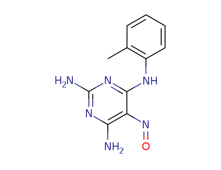 7399-27-1,N~4~-(2-methylphenyl)-5-nitrosopyrimidine-2,4,6-triamine,