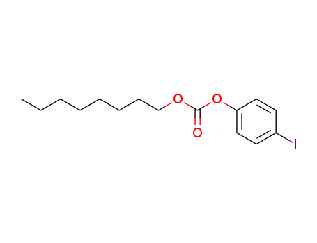 60075-63-0,p-Iodophenyloctyl=carbonate,4-iodophenyl octyl carbonate;CARBONIC ACID,p-IODOPHENYL OCTYL ESTER;n-Octyl-p-iodophenyl carbonate;