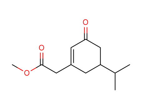 1-Cyclohexene-1-acetic acid, 5-(1-methylethyl)-3-oxo-, methyl ester