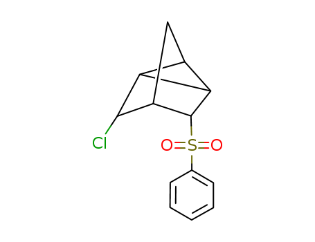 5-chlorotricyclo[2.2.1.0~2,6~]hept-3-yl phenyl sulfone cas  92849-69-9