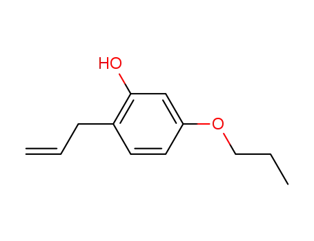 Molecular Structure of 122710-44-5 (2-allyl-5-propoxy phenol)