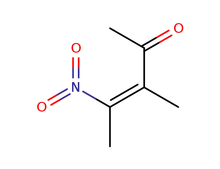 Molecular Structure of 169214-63-5 (3-Penten-2-one, 3-methyl-4-nitro-, (E)- (9CI))