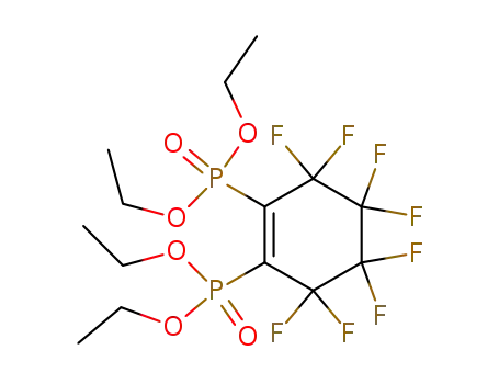 3,3,4,4,5,5,6,6-Octafluor-cyclohex-1-en-1,2-diphosphonsaeure-1,2-tetraaethylester