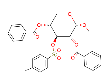 [5-benzoyloxy-2-methoxy-4-(4-methylphenyl)sulfonyloxy-oxan-3-yl] benzoate cas  7150-80-3