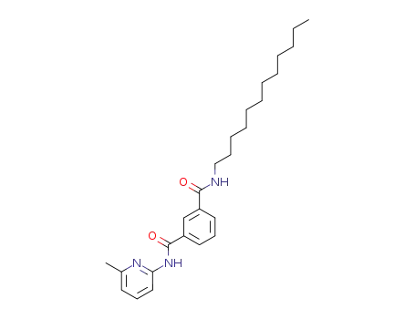 1,3-Benzenedicarboxamide, N-dodecyl-N'-(6-methyl-2-pyridinyl)-