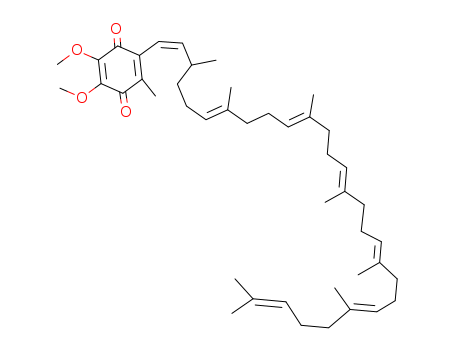 2,5-Cyclohexadiene-1,4-dione,2-[(1Z,6E,10E,14E,18E,22E)-3,7,11,15,19,23,27-heptamethyl-1,6,10,14,18,22,26-octacosaheptaenyl]-5,6-dimethoxy-3-methyl-(9CI)