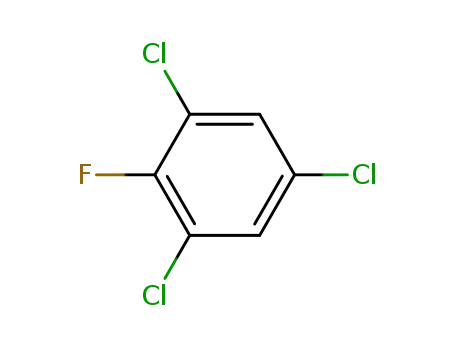 Molecular Structure of 36556-33-9 (1,3,5-trichloro-2-fluoro-benzene)