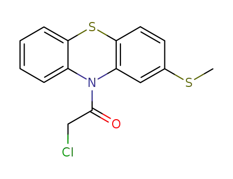 10-(chloroacetyl)-2-(methylthio)-10H-phenothiazine