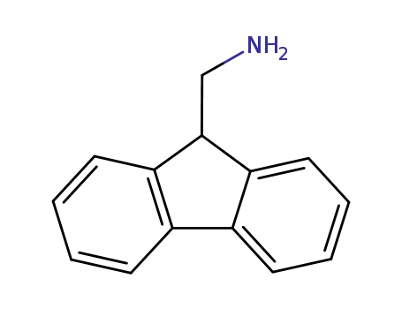 Molecular Structure of 34577-90-7 (9H-Fluorene-9-methanamine)