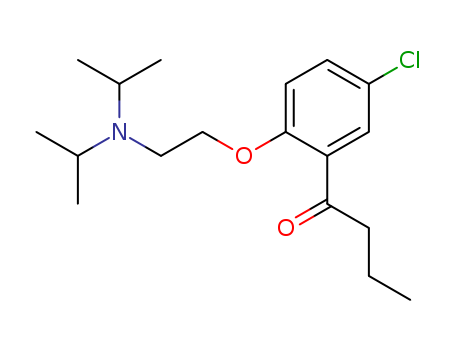 20809-23-8,5'-Chloro-2'-[2-(diisopropylamino)ethoxy]butyrophenone,