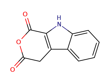 Pyrano[3,4-b]indole-1,3-dione, 4,9-dihydro-