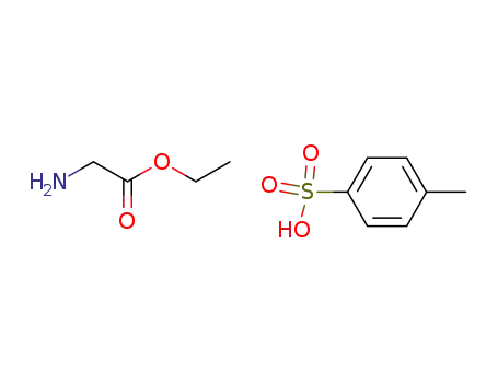 Molecular Structure of 71260-62-3 (toluene-4-sulfonic acid salt of ethyl glycinate)